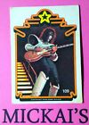KISS DONRUSS TRADING CARD 1978 AUCOIN SERIES 2 - NUMBER 109 - ACE FREHLEY LEAD