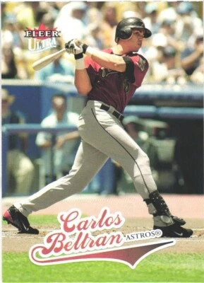 2004 Ultra #239 Carlos Beltran Houston Astros  Baseball Card - Image 1 of 2