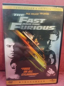 The Fast and the Furious - Widescreen Collectors DVD - PAUL WALKER VIN DIESEL... - Picture 1 of 2