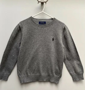 Ralph Lauren Boy's Jumper / Sweater / Knitwear - Grey - Size: 5 - Picture 1 of 4