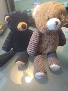 Scentsy Buddy Barnabus Bear Plush 14” FLAW and Bramble 12.5" - Picture 1 of 9