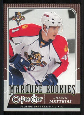 2008-09 O-Pee-Chee #529 Shawn Matthias RC - Image 1 of 2