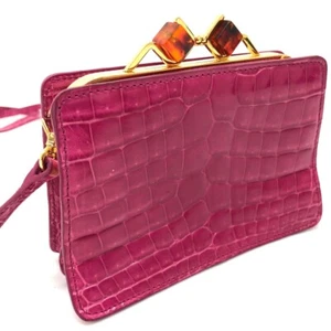 MIUMIU Kisslock Tasche Schultertasche pink - Bild 1 von 9