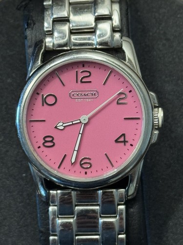 Orologio da donna Coach Sydney rosa quadrante in acciaio inox