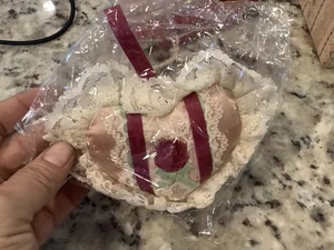 COLECCIÓN NAVIDAD RELIQUIA 1985 Corazón DE COLECCIÓN SELLO ORNAMENTO - Imagen 1 de 1