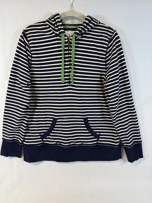 Moletom Boden feminino 14 azul manga longa leve algodão elástico com capuz - Imagem 1 de 4