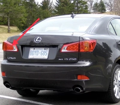 2009-2010 LEXUS IS250 IS350 REAR LEFT SIDE INNER tail light LED OEM 81591-53090 - Image 1 of 4