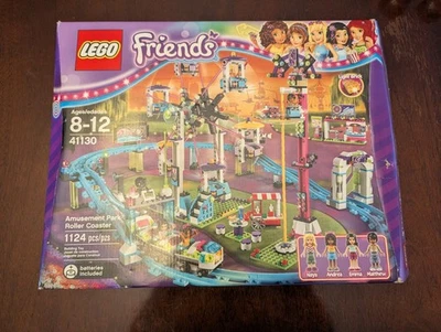 LEGO FRIENDS 41130 Set "Montaña rusa Parque de atracciones" - 100% Completo Foto 1 de 4