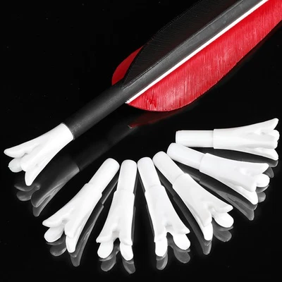 Archery Arrow Nocks Insert Tails Plastic Tips ID6.2mm Shaft Recurve Bow Shooting - Image 1 of 4