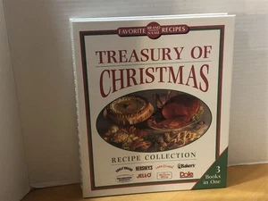 Treasury of Christmas Recipe Collection Favorite Brand Name Recipes  - Picture 1 of 3