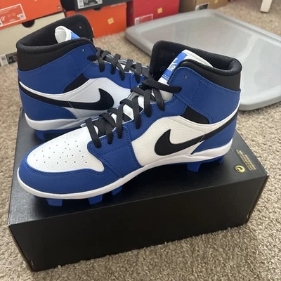 Botines de béisbol Nike Air Jordan 1 retro MCS para hombre azules talla 12 AV5354-411 Foto 1 de 4