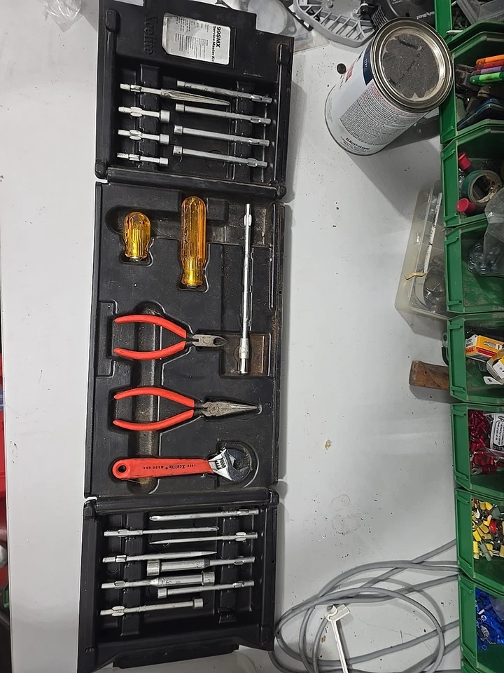 Vintage Xcelite 99SMX Service Master Kit Made In USA with Case - Image 1 of 4