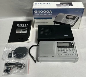 Vtg Grundig Eton G4000A AM/FM Shortwave Radio With Box & Accessories (A15) - Picture 1 of 17