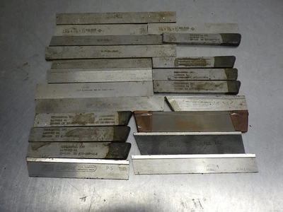 Lote de 21 hojas de corte HSS/cobalto surtidas - varios tamaños (como se muestra) Foto 1 de 4