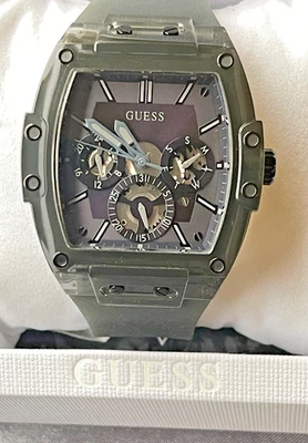 New GUESS Men's GW0203G Series 43mm Trend Watch - Gray - Image 1 of 4
