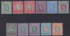 Somaliland Protectorate. 1904. SG 32-40, 1/2a to 12a. Fine mint hinged.