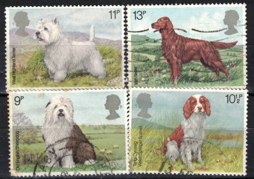 GREAT BRITAIN 1979 DOGS USED - image 1 of 1