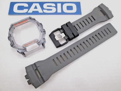 Casio G-Shock GBD-200SM-1A5 GBD200SM gray resin watch band and bezel set - Image 1 of 4