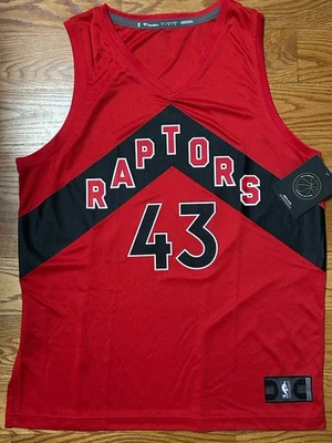 NWT! Mens Fanatics Toronto Raptors Pascal Siakam #43 Fastbreak Jersey Icon L - Image 1 of 4