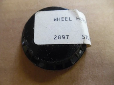 NOS Wheel Horse Steering Wheel Center Cap.  P/N 2897. With Decal - Image 1 of 3