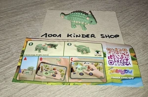 KINDER VC 100 VC100 NATOONS JURASSIC DINO - DINOSAURIER + BPZ - Bild 1 von 1