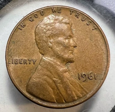 1961-P Lincoln Memorial Cent - Actual Coin Shown - INV#9 - Image 1 of 2