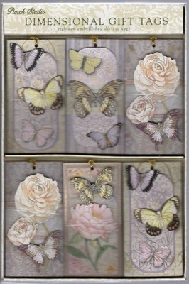 Etiquetas de presente dimensionais Punch Studio/The Gifted Line (18 etiquetas) - Imagem 1 de 4