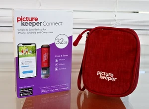 Picture Keeper Connect 32GB Iphone Android Photo Backup Type C-USB-BRAND NEW! - Photo 1/7