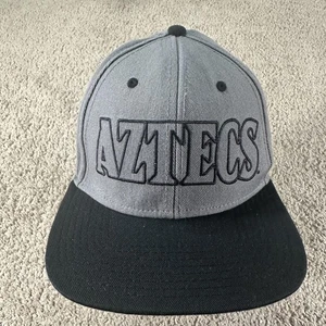 San Diego State Aztecs Hat Cap Snap Back Mens One Size Gray Black NCAA - Picture 1 of 9
