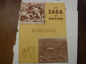 National Sports Council The Saga Of Boxing Booklet 1954 011217jh - Picture 1 of 5
