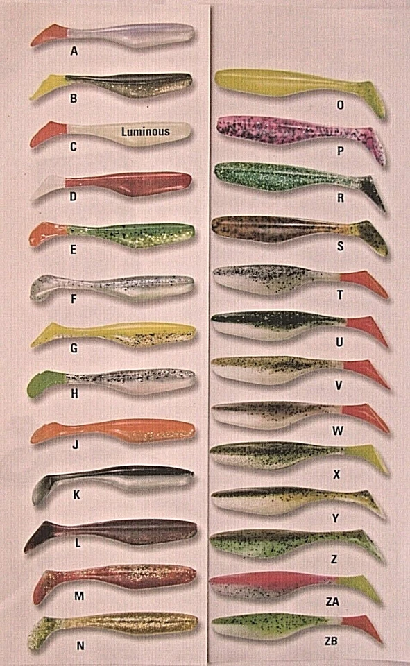 Gummiköder  JENZI-River Shad 9cm,12cm,15cm Raubfisch Zander Hecht Barsch - Bild 1 von 1