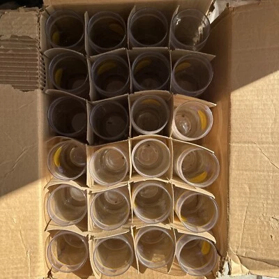 Vaso de cristal vintage de Los Angeles Lakers años 80 promoción LA hay 24 Foto 1 de 4