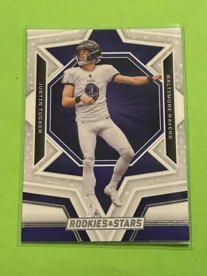 2023 Panini Rookies & Stars Justin Tucker #7 Ravens (1B) - Image 1 of 2