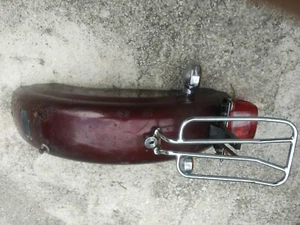 GUARDABARROS TRASERO Harley davidson sportster con luz de freno, portaequipajes, intermitentes - Imagen 1 de 6