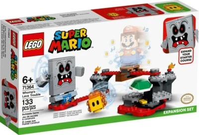 LEGO Super Mario 71364 Whomp's Lava Trouble Expansion Set - NEW - Retired Set - Image 1 of 4