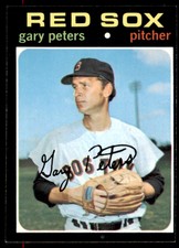 1971 Topps Gary Peters #225 Boston Red Sox VG-EX