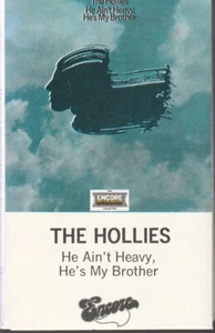 THE HOLLIES CASSETTE TAPE: "HE AIN'T HEAVY, HE'S MY BROTHER" 1969, 70'S REISSUE - Picture 1 of 5