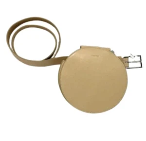 CALVIN KLEIN Women's Round Belt Bag With Removable Pouch In Natural Tan - Picture 1 of 2