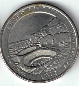 USA - 2012P - Washington ¼ $ - Chaco - Rare - #18514 - Picture 1 of 2