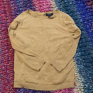 Ann Taylor XS silk/cotton crew neck sweater old money - Picture 1 of 6