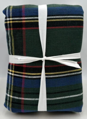 Funda nórdica Pottery Barn Stewart a cuadros KING ~ verde multicolor Foto 1 de 2