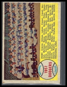 1958 Topps #71 Los Angeles Dodgers Drysdale, Koufax, Reese, Snider! - Picture 1 of 2