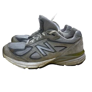 New Balance 990 V4 Grey Silver Running Shoes Mens 8 Womens 9.5 D Width USA Made - Picture 1 of 16