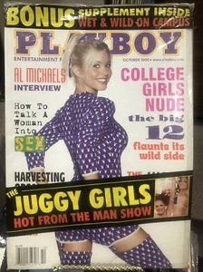 PLAYBOY October 2002 :BONUS: SUPPLEMENT INSIDE - COVER/CENTERFOLD: TERI HARRISON - Picture 1 of 6