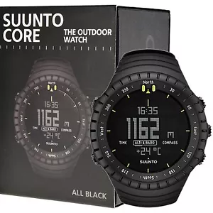 Orologio da esterno Suunto Core tutto nero con bussola altimetro barometro SS014279010 - Foto 1 di 7