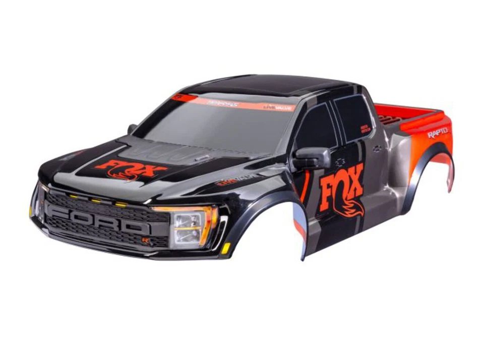 Traxxas 10112-FOX Complete Fox Body for Ford F-150 Raptor R 4X4 US SHIP
