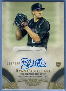 2021 Topps Tier One Ryan Castellani Rookie Card Auto Autograph #/300 RC SP - Bild 1 von 2