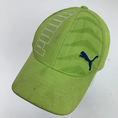 Puma зеленый синий молодежи бейсбольная кепка шляпа резинке один размер бейсбол - Изображение 1 из 4