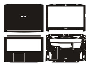 Carbon fiber Laptop Sticker Skin Protector Cover for Acer Nitro 5 AN515-51 15.6"