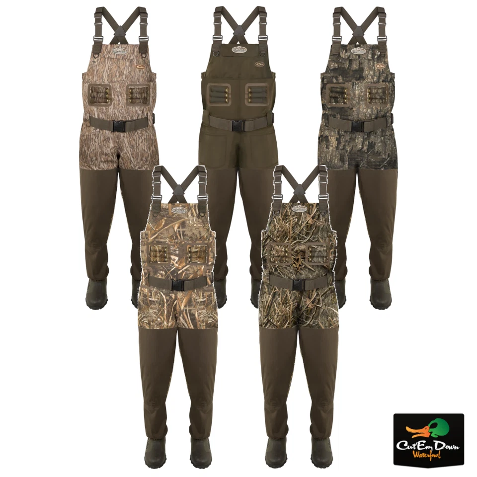 DRAKE WATERFOWL EQWADER 1600 BREATHABLE WADERS WITH TEAR AWAY LINER - Image 1 of 1